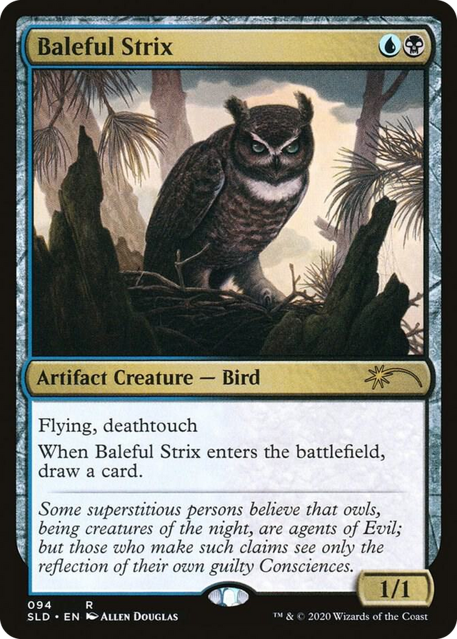 0094 Baleful Strix (094) P Secret Lair Drop Series