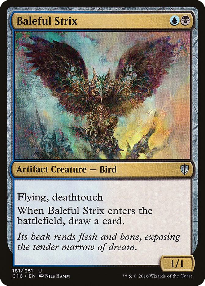 Baleful Strix #181 U - Commander 2016 Pokemon card