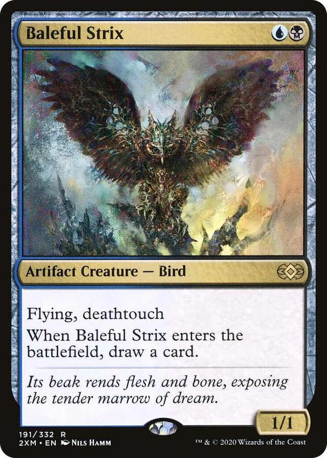 0191 Baleful Strix R Double Masters