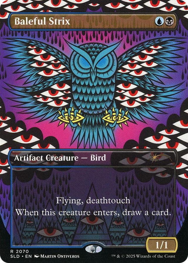 2070 Baleful Strix (2070) R Secret Lair Drop Series