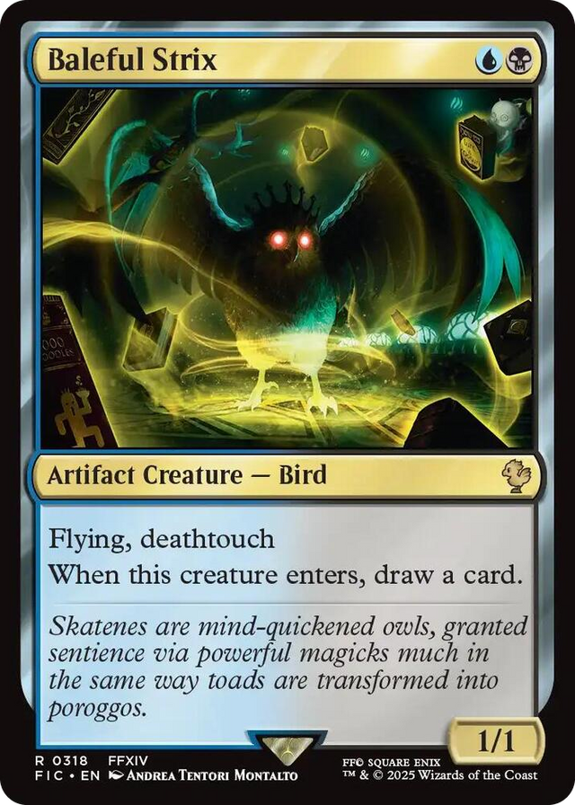 0318 Baleful Strix R Commander: FINAL FANTASY