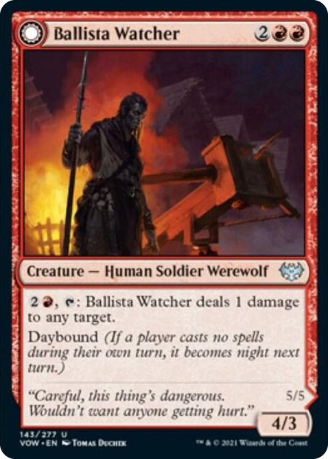 0143 Ballista Watcher U Innistrad: Crimson Vow