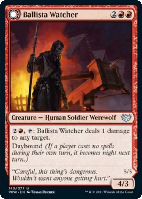 0143 Ballista Watcher U Innistrad: Crimson Vow