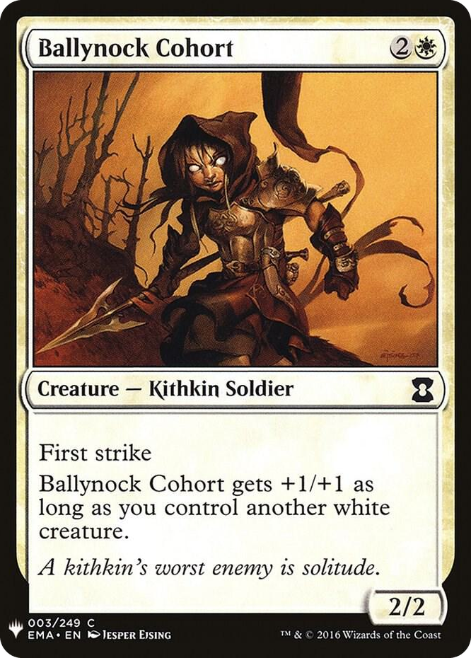 Ballynock Cohort #3 C - The List Reprints Pokemon card