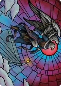 0069 Balmor, Battlemage Captain Art Card (69/81) S Art Series: Dominaria United