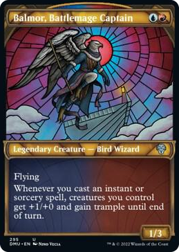 0295 Balmor, Battlemage Captain (Showcase) U Dominaria United