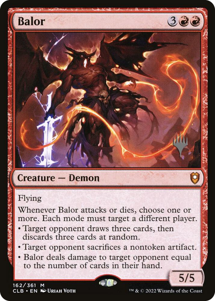 Balor #162 M - Promo Pack: The Lost Caverns of Ixalan Pokemon card