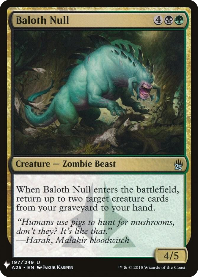 Baloth Null #197 U - The List Reprints Pokemon card