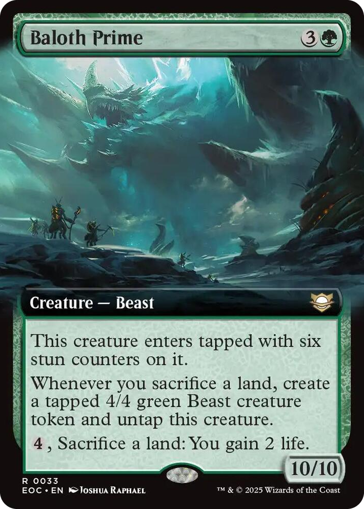 0033 Baloth Prime (Extended Art) R Commander: Edge of Eternities