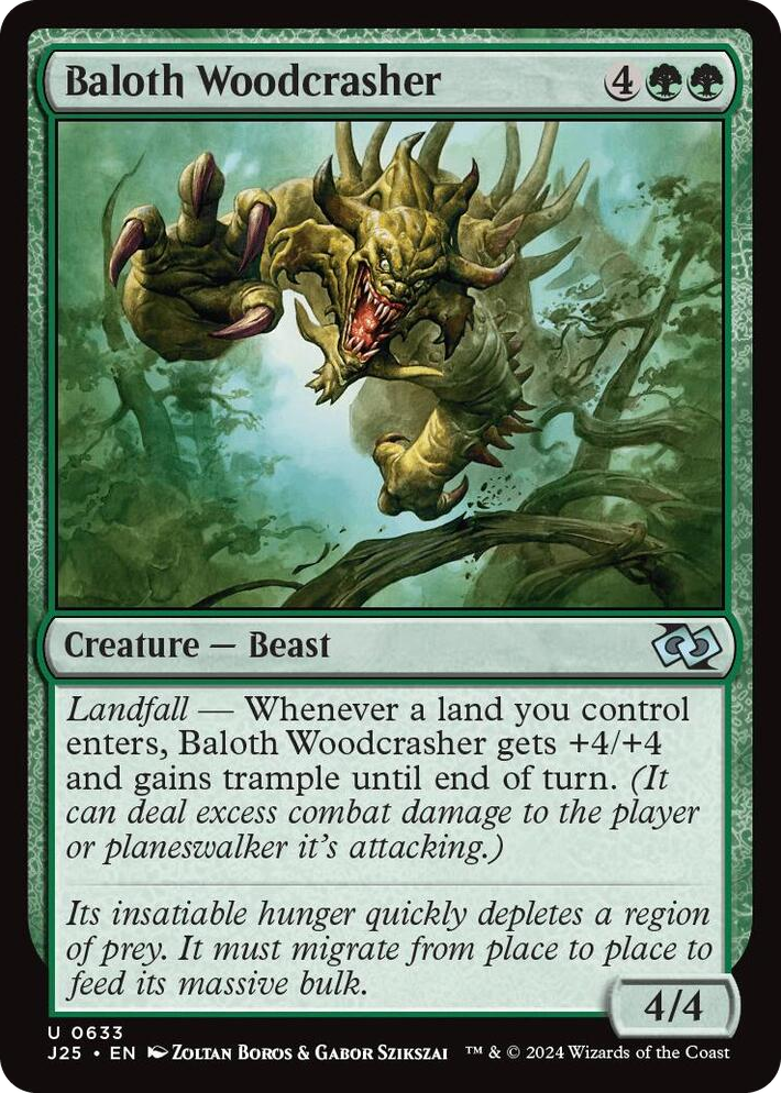 0633 Baloth Woodcrasher U Foundations Jumpstart