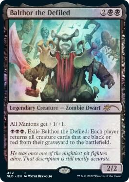 Balthor the Defiled #462 R - Secret Lair Drop Series Pokemon card