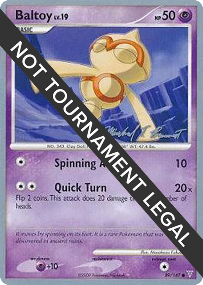 0089 Baltoy - 2010 (Michael Pramawat) Common World Championship Decks