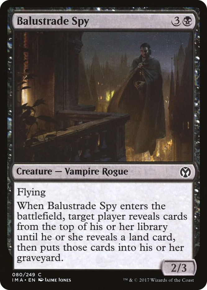 0080 Balustrade Spy C Iconic Masters