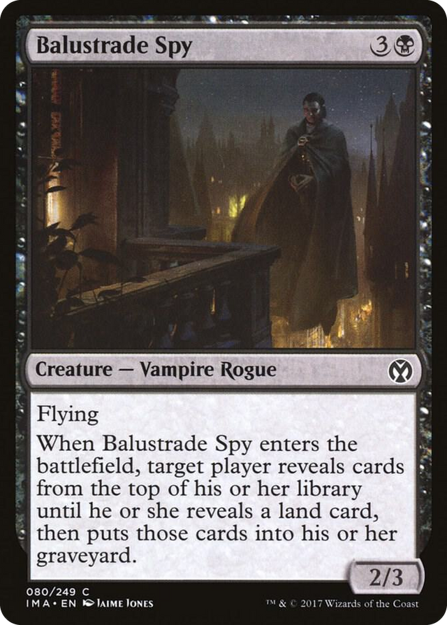 0080 Balustrade Spy C Iconic Masters