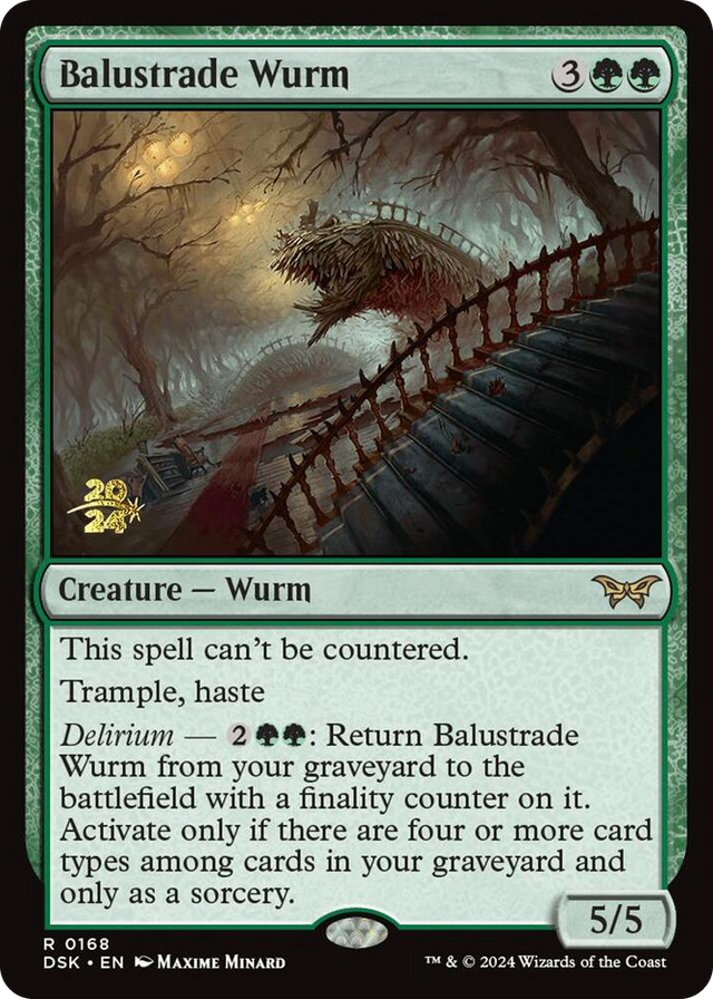 0168 Balustrade Wurm R Prerelease Cards