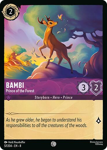 0057 Bambi - Prince of the Forest Common Reign of Jafar