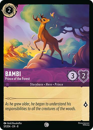 0057 Bambi - Prince of the Forest Common Reign of Jafar