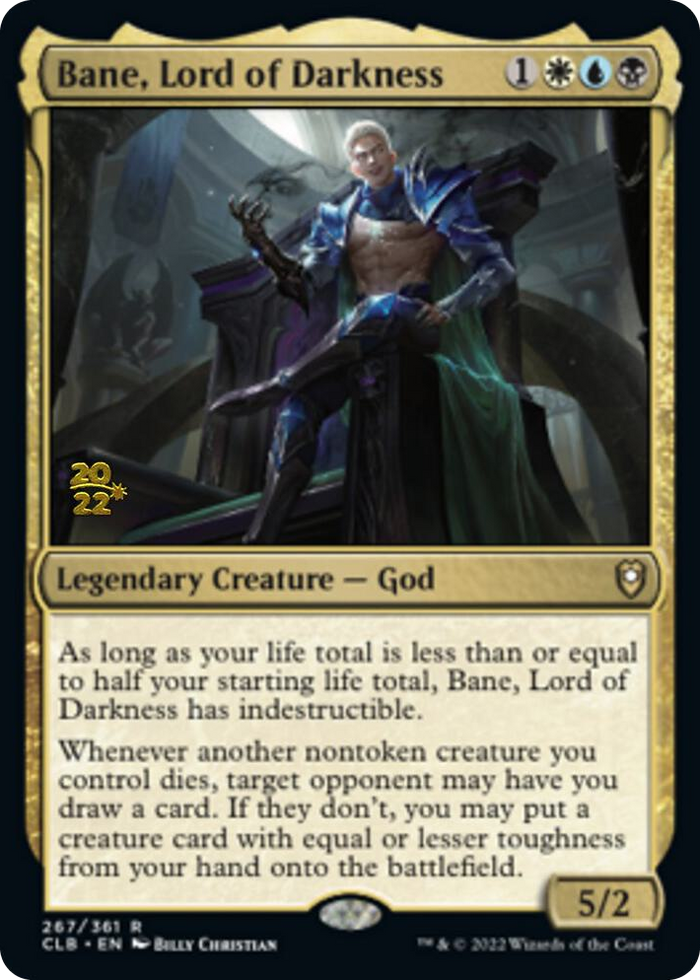 Bane, Lord of Darkness #267 R - Prerelease Cards Pokemon card