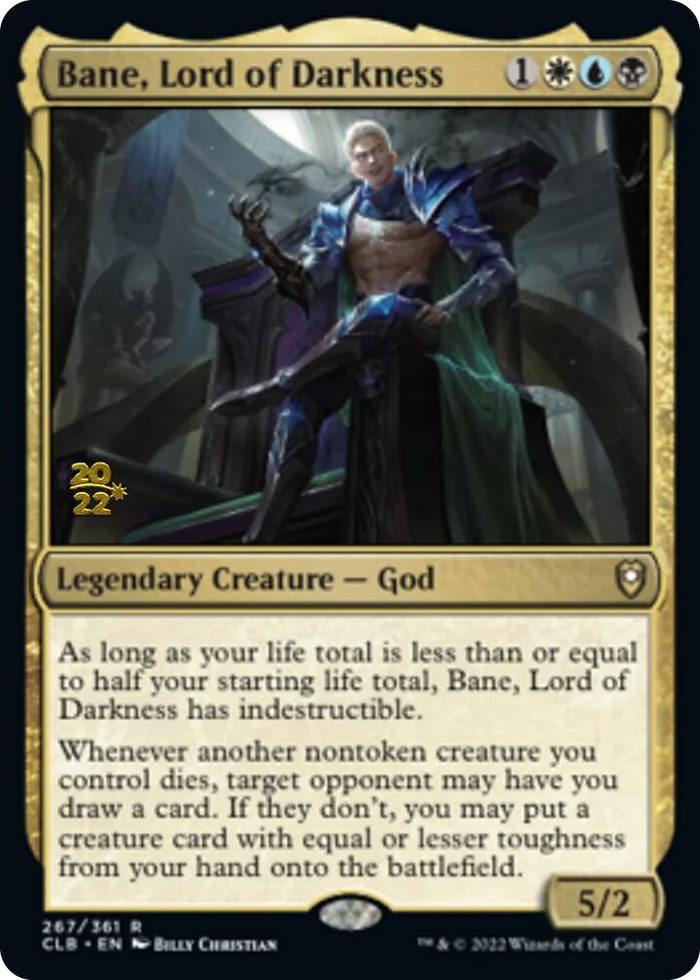 0267 Bane, Lord of Darkness R Prerelease Cards