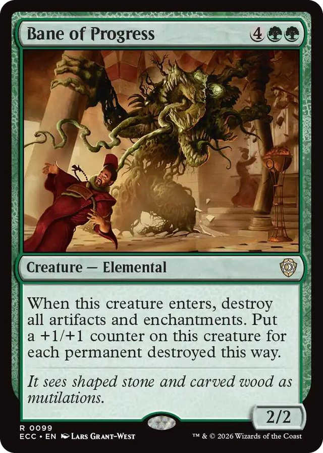 0099 Bane of Progress R Commander: Lorwyn Eclipsed