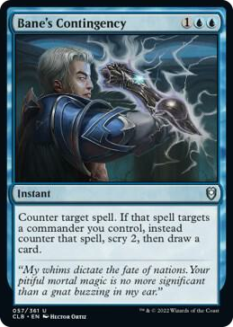 0057 Bane's Contingency U Commander Legends: Battle for Baldur's Gate