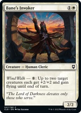 Bane's Invoker #7 C - Commander Legends: Battle for Baldur's Gate Pokemon card