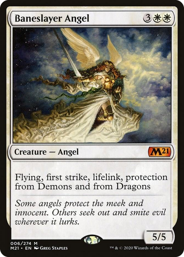 0006 Baneslayer Angel M Core Set 2021