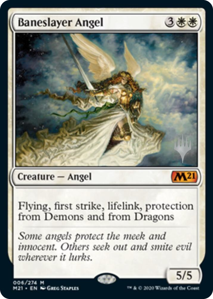 0006 Baneslayer Angel M Promo Pack: Core Set 2021