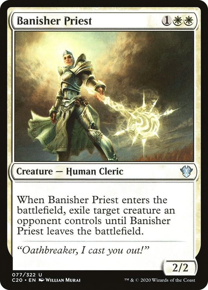 0077 Banisher Priest U Commander 2020