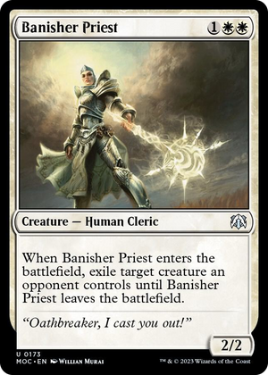 0173 Banisher Priest U Commander: March of the Machine