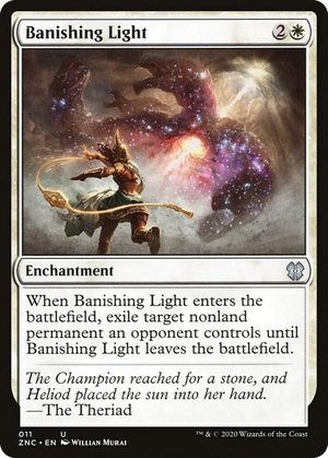 0011 Banishing Light U Commander: Zendikar Rising