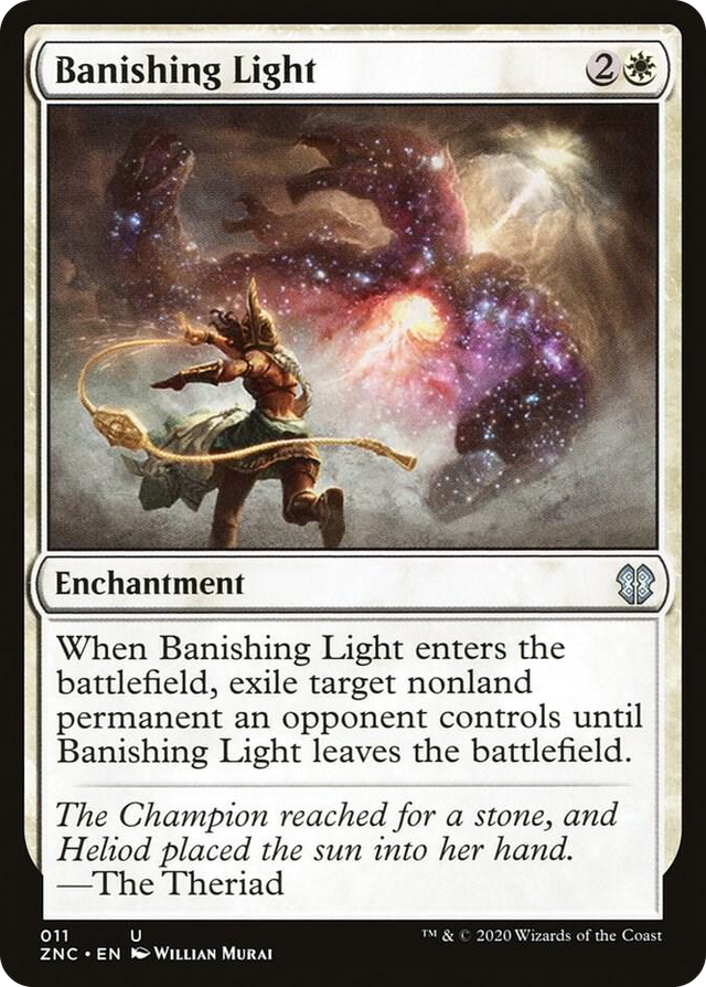 0011 Banishing Light U Commander: Zendikar Rising