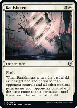 0008 Banishment U Commander Legends: Battle for Baldur's Gate