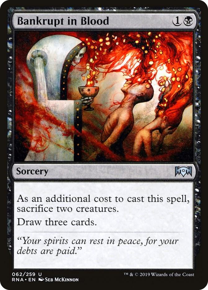 0062 Bankrupt in Blood U Ravnica Allegiance
