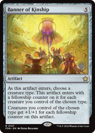 0127 Banner of Kinship R Promo Pack: Aetherdrift