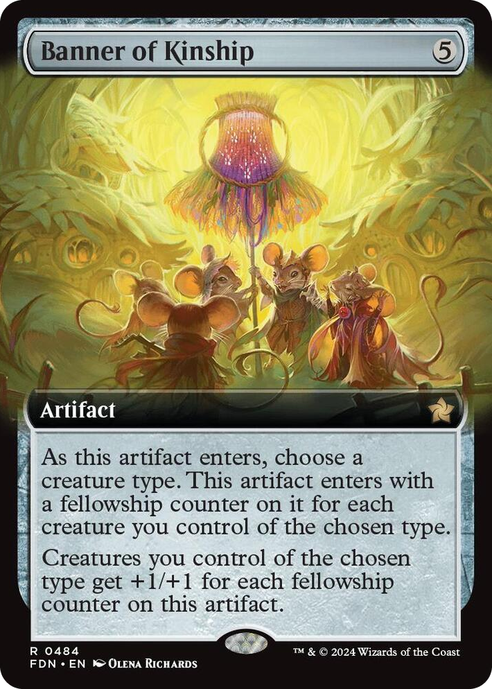 0484 Banner of Kinship (Extended Art) R Foundations