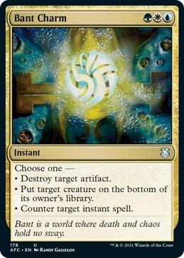 0178 Bant Charm U Commander: Adventures in the Forgotten Realms