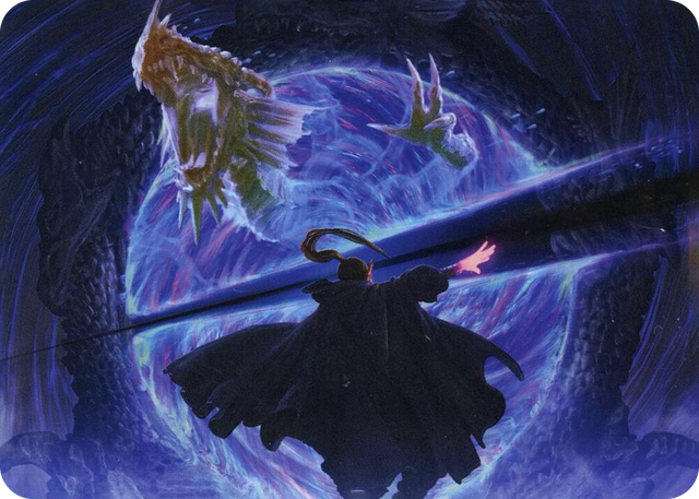 0045 Bar the Gate Art Card S Art Series: Adventures in the Forgotten Realms