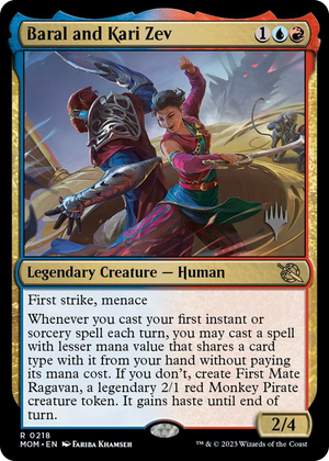 0218 Baral and Kari Zev R Promo Pack: March of the Machine