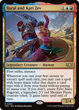 0282 Baral and Kari Zev R Commander: Tarkir: Dragonstorm
