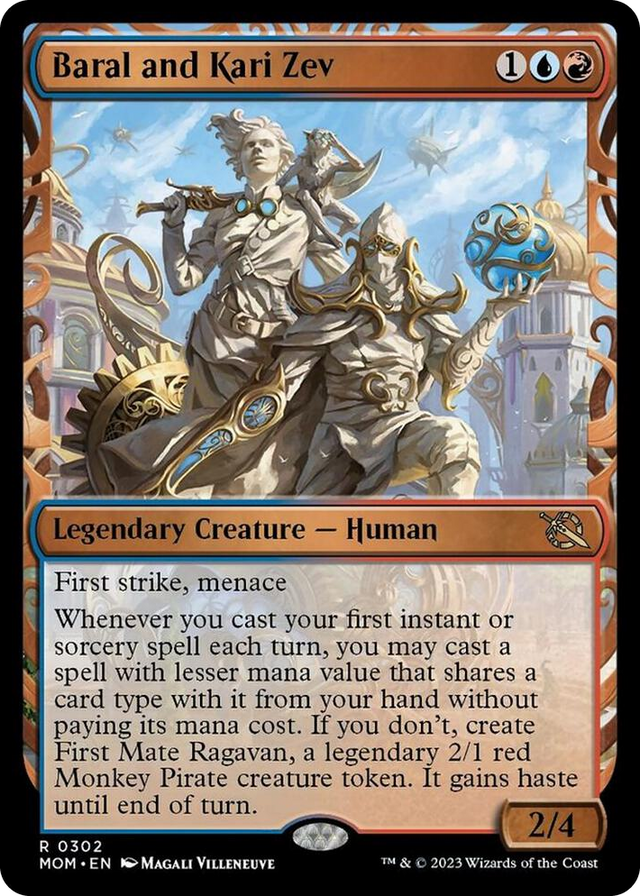0302 Baral and Kari Zev (Showcase) R March of the Machine