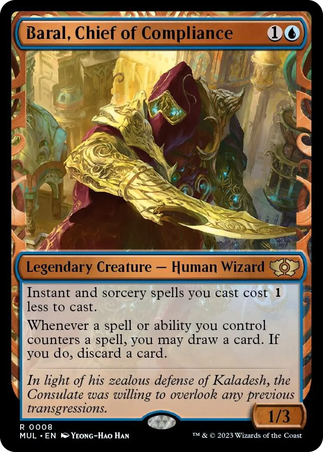 0008 Baral, Chief of Compliance R March of the Machine: Multiverse Legends