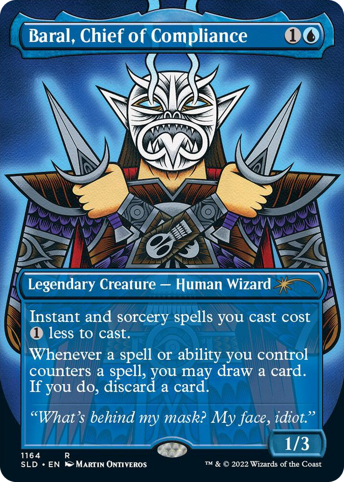 Baral, Chief of Compliance #1164 R - Secret Lair Drop Series Pokemon card