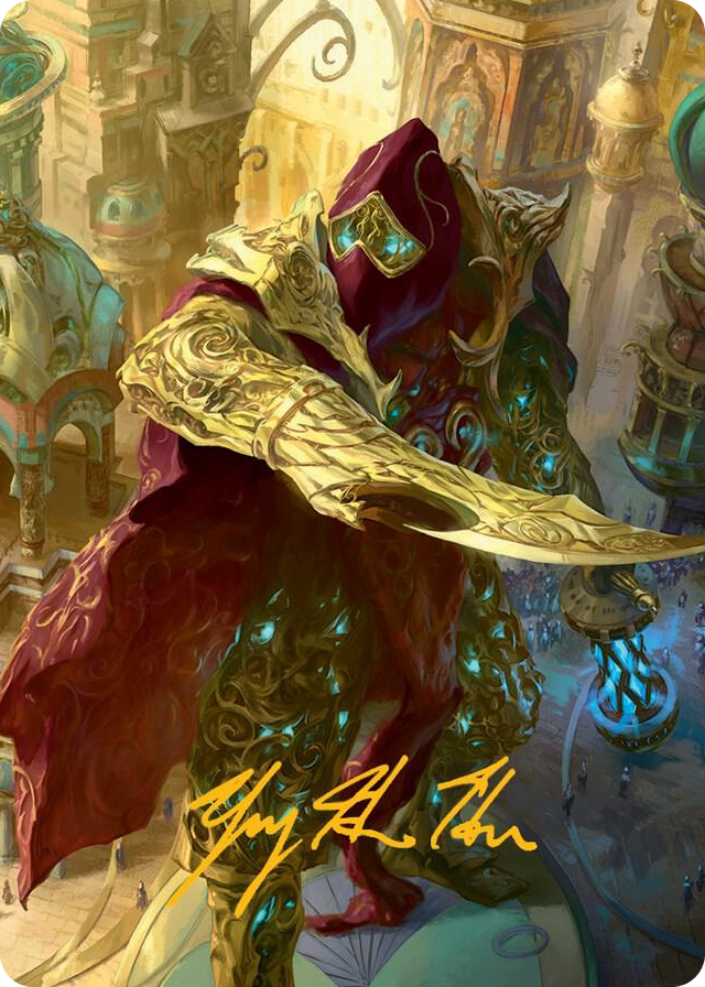 Baral, Chief of Compliance Art Card (Gold-Stamped Signature) #68 S - Art Series: March of the Machine Pokemon card
