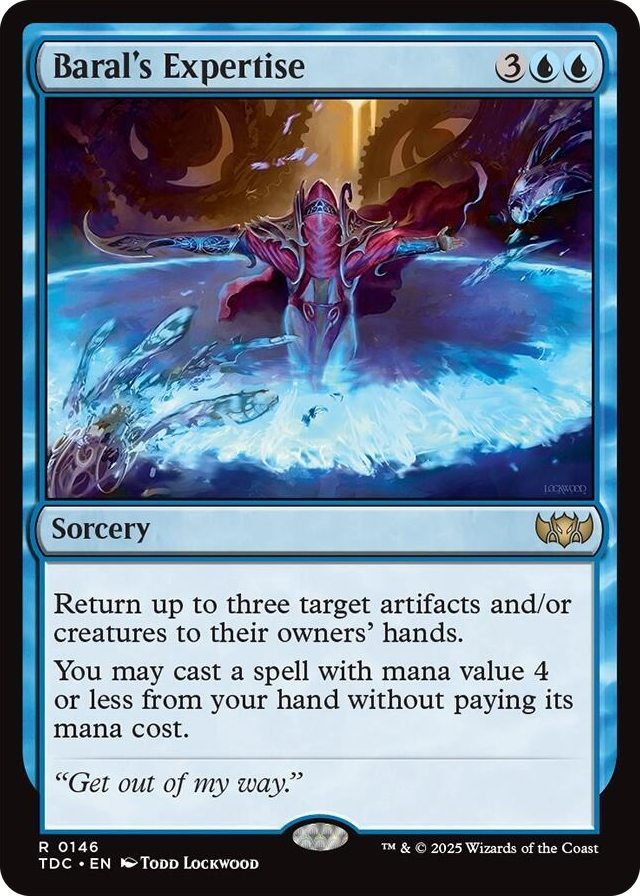 0146 Baral's Expertise R Commander: Tarkir: Dragonstorm