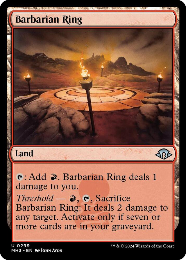 0299 Barbarian Ring U Modern Horizons 3