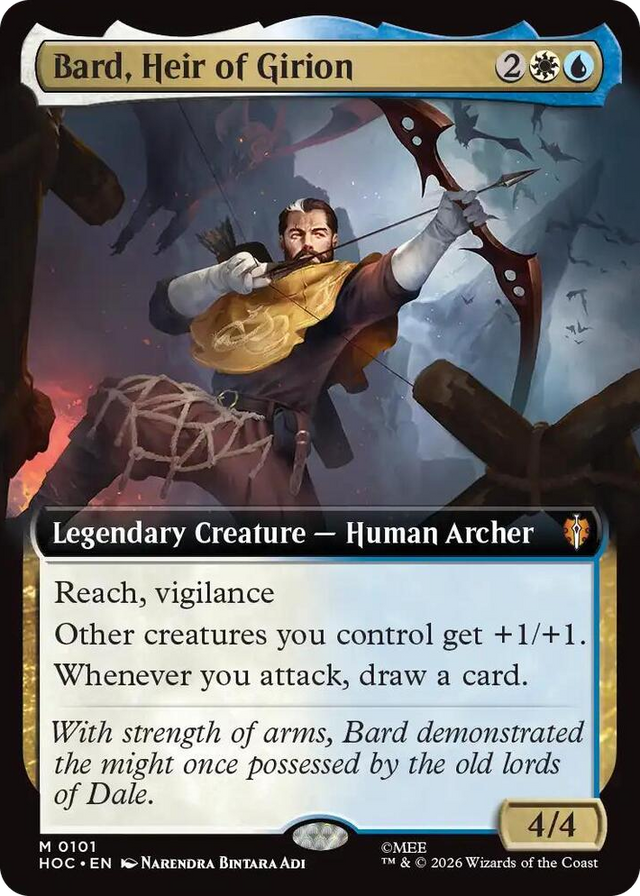 0101 Bard, Heir of Girion (Extended Art) M The Hobbit: Eternal-Legal