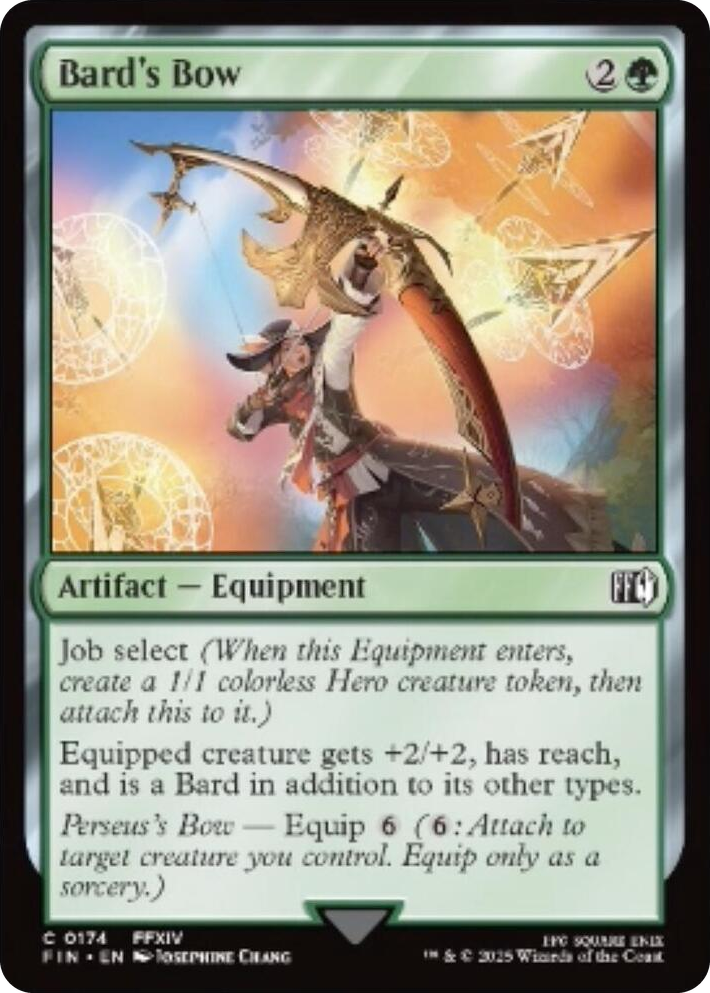 0174 Bard's Bow C FINAL FANTASY