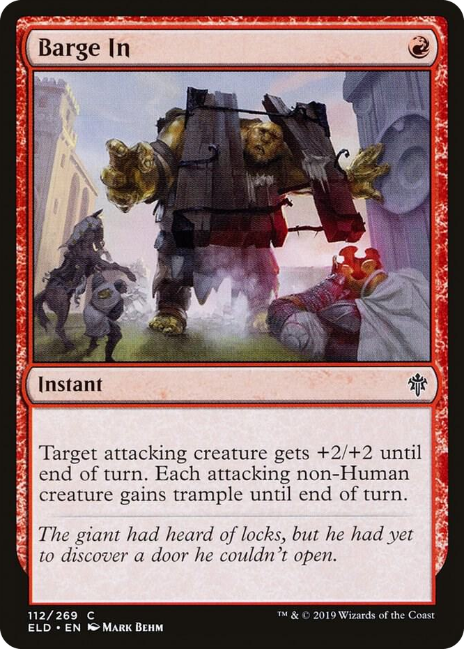 0112 Barge In C Throne of Eldraine