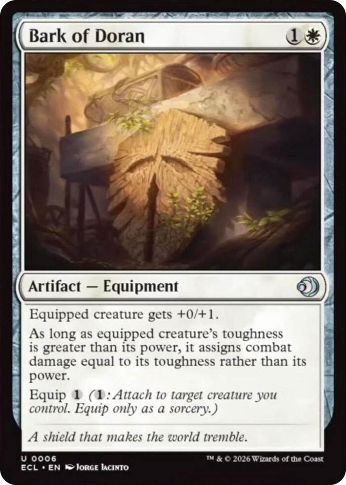 Bark of Doran #6 U - Lorwyn Eclipsed Pokemon card